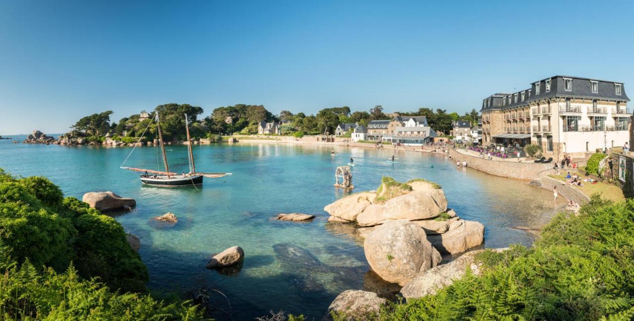 Vue Mer Cote De Granit Rose En Bretagne Trébeurden Exterior photo